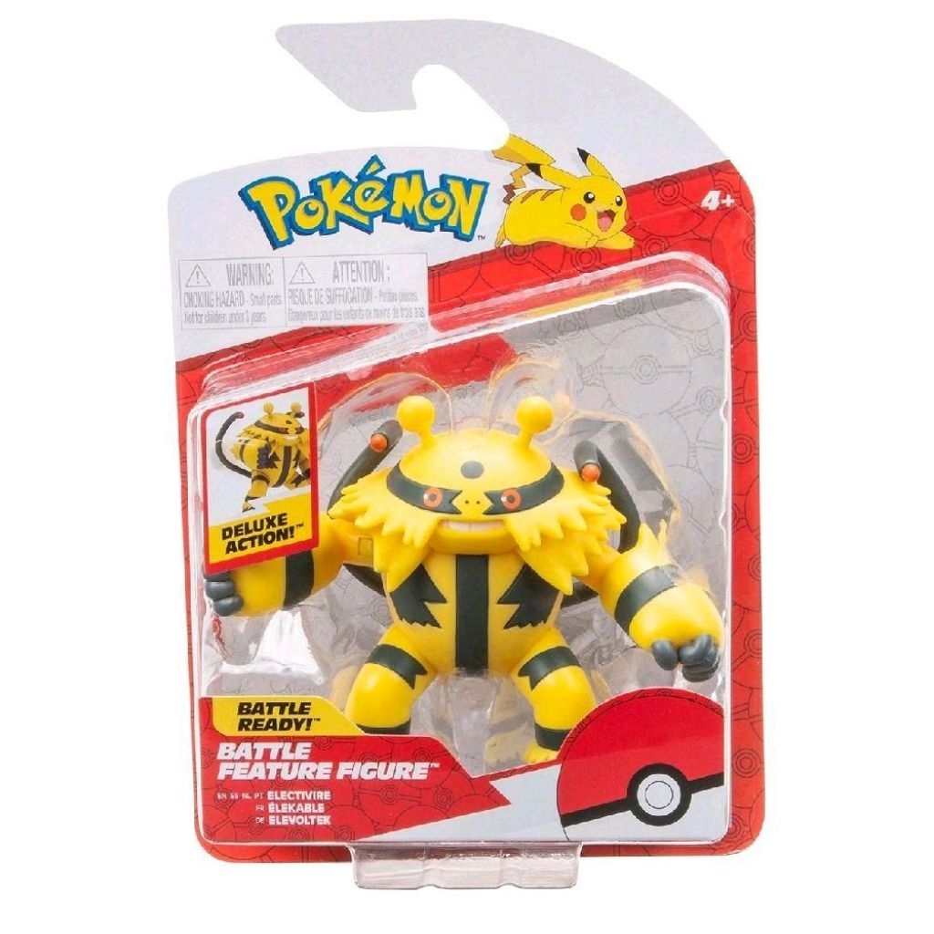 WCT Jazwares Pokemon Battle Figure - Electivire (Wicked Cool Toys)