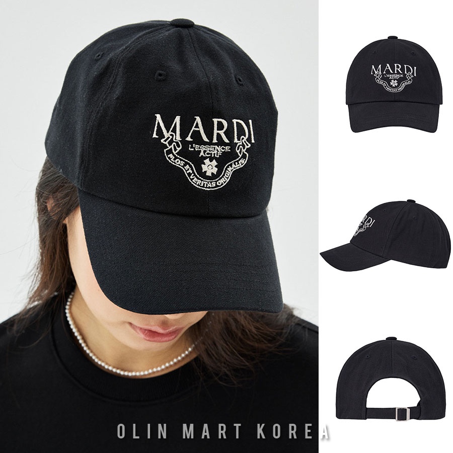 MARDI [ACTIF] CAP ACTIF CLASSIQUE WASHING_BLACK CREAM