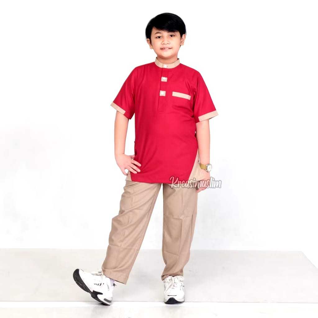 Setelan Celana & Gamis Jubah Anak Tanggung