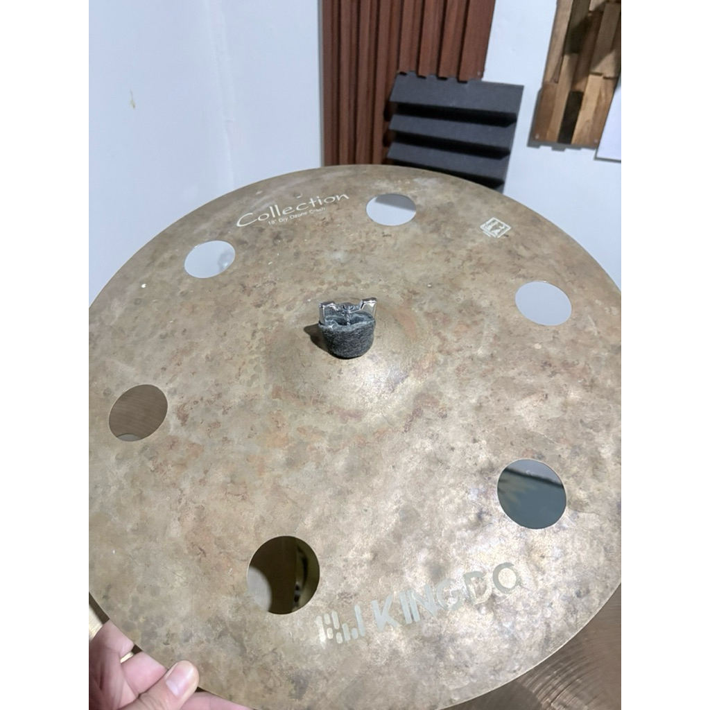 Cymbal Kingdo Collection 18 inch Dry Ozone Crash - Bekas Original