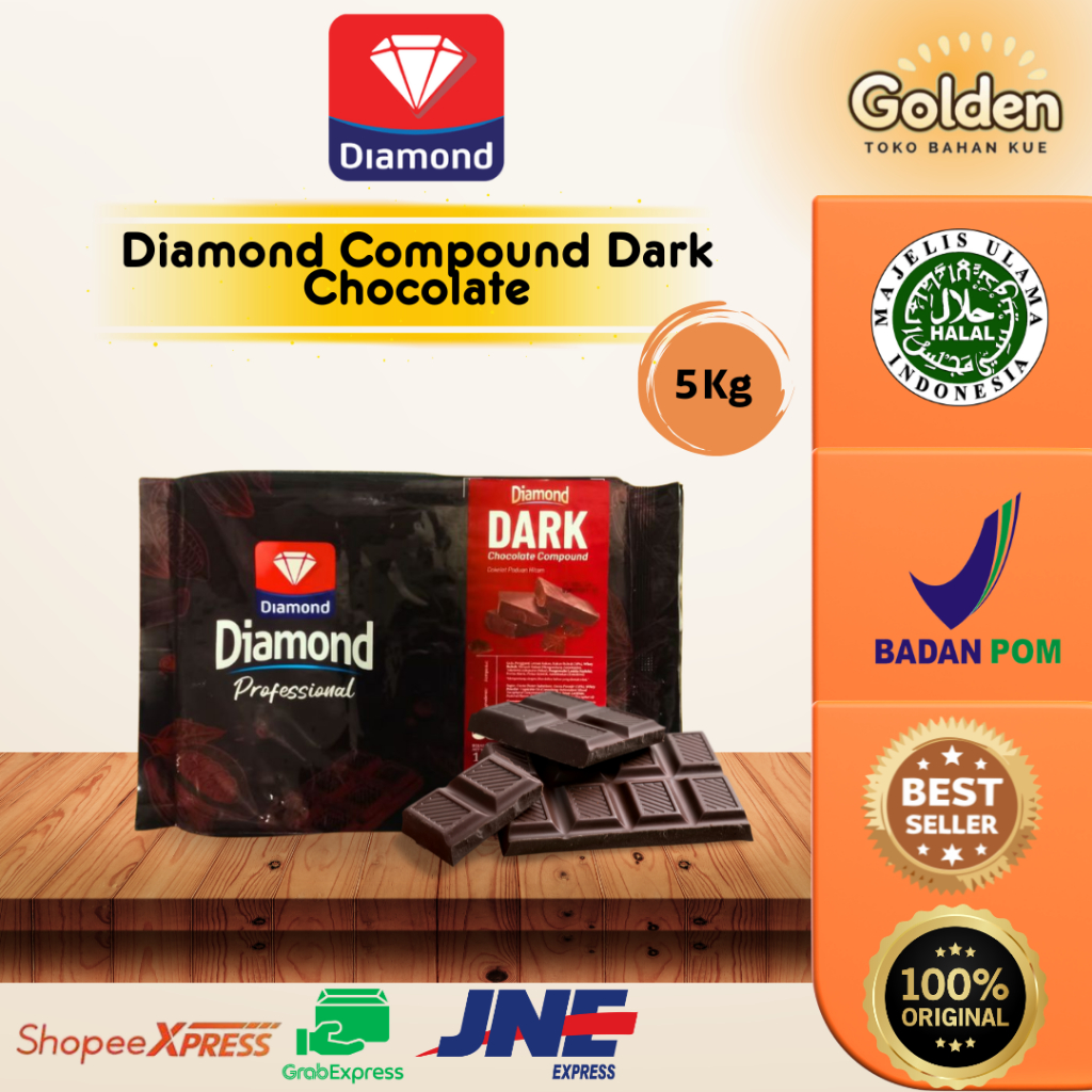 Diamond Compound Dark Chocolate, 5 Kg
