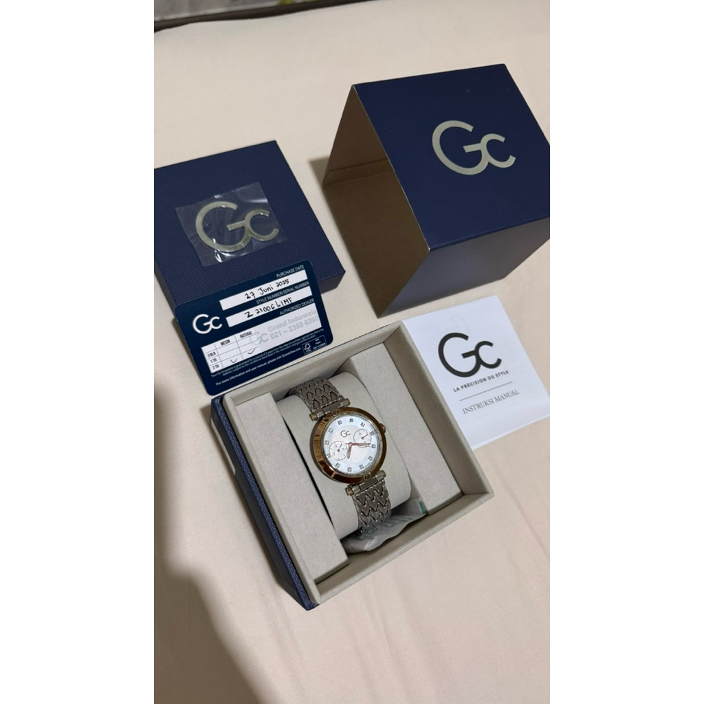 preloved jam GC original masih garansi mesin dan baterai. mulus