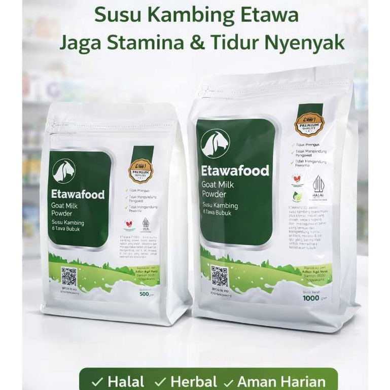 Susu Kambing Etawa Etawafood 1000g/1kg Kualitas Premium