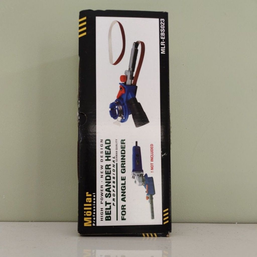 Alat Kerok Rumah Roller Merk Mollar / Belt Sander Head for Angle Grinder Merk Mollar