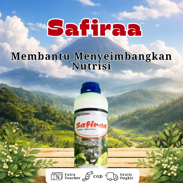 Safiraa - Perekat Pupuk Pestisida 1 L (Original)