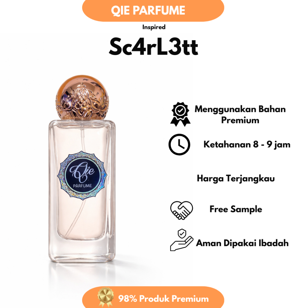Parfum ScarL3t Perfume Premium Aroma Unisex Qie ParfumeTahan Lama