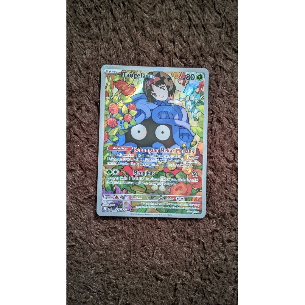 Tangela Erika AR Pokemon Indonesia ledakan peniada