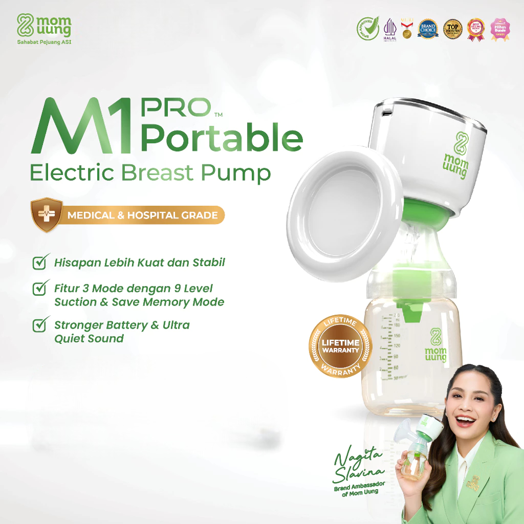 Mom Uung  Pompa Asi Elektrik -Mom Uung Electric Breastpump/Pompa Asi Elektrik Murah/Pompa Asi