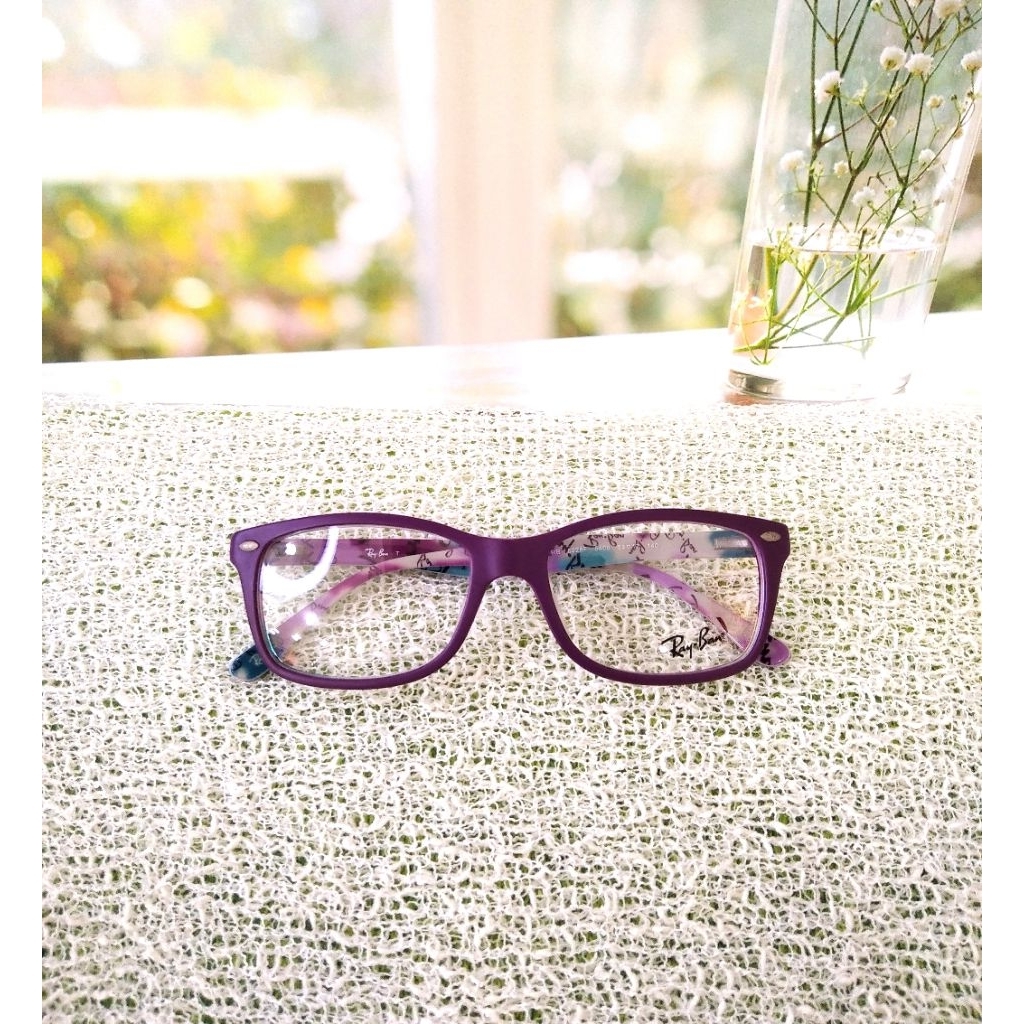 SALE Frame Kacamata Original Rayban 5228F + Lensa Minus/Cylinder Anti Radiasi Komputer
