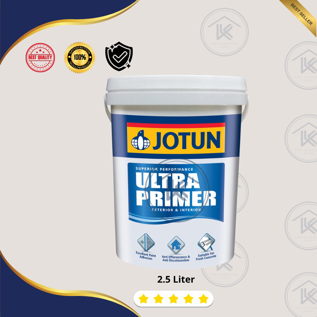 Cat Jotun Ultra Primer 2.5 Liter - Cat tembok Premium