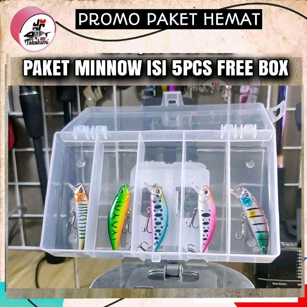 lure minnow hampala isi 5  free box