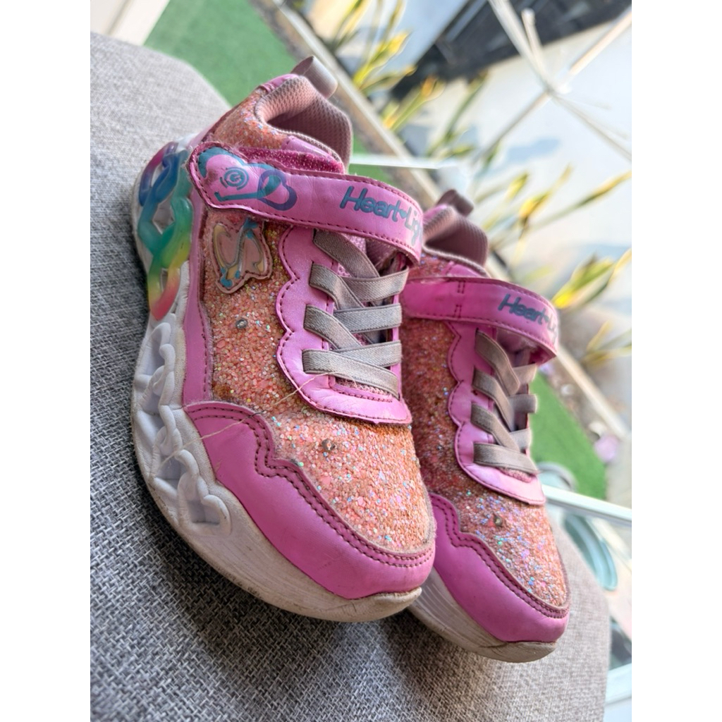 Sneakers Original Sepatu anak Skechers berlampu