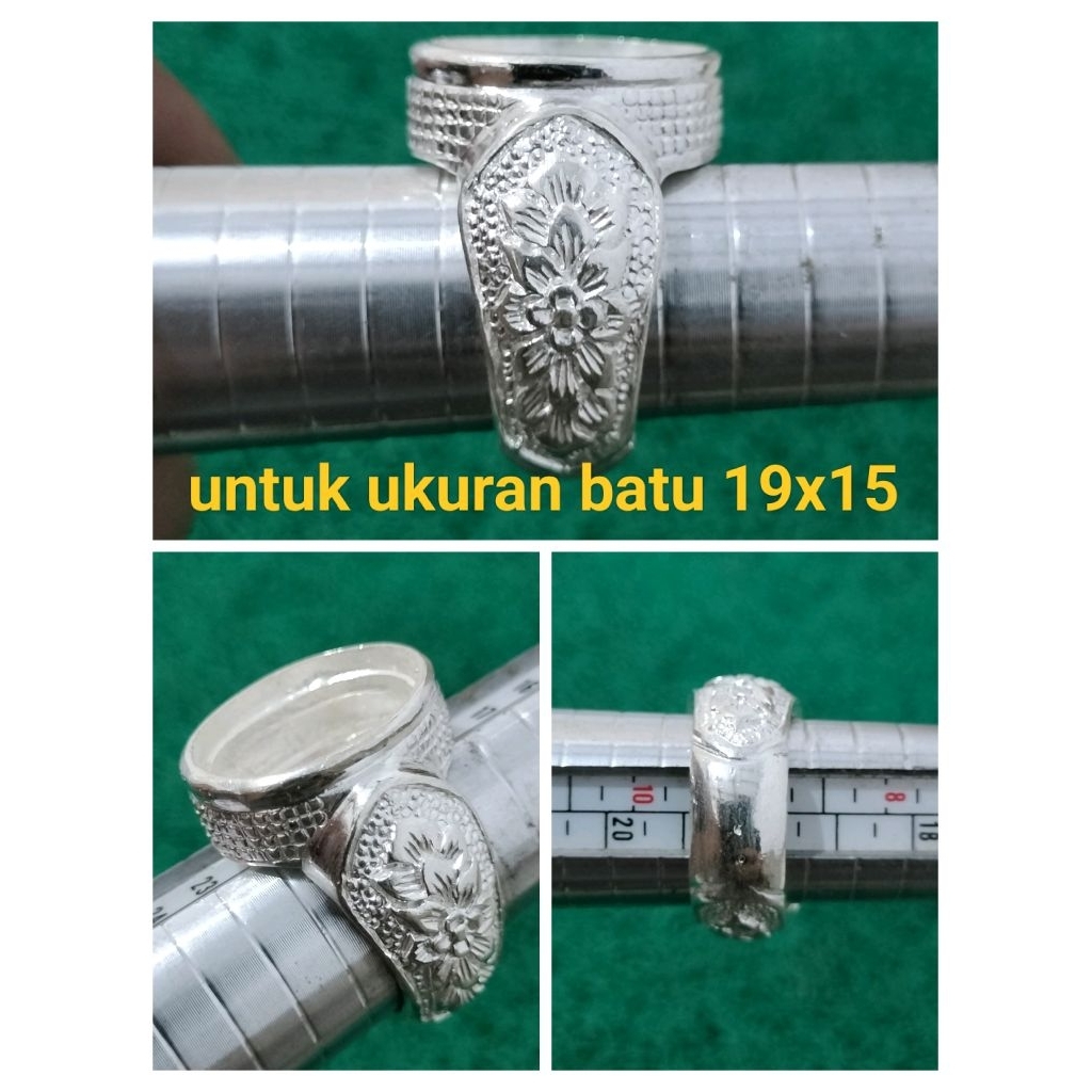 RING ALPAKA SUPER TERBARU MODEL PERAK