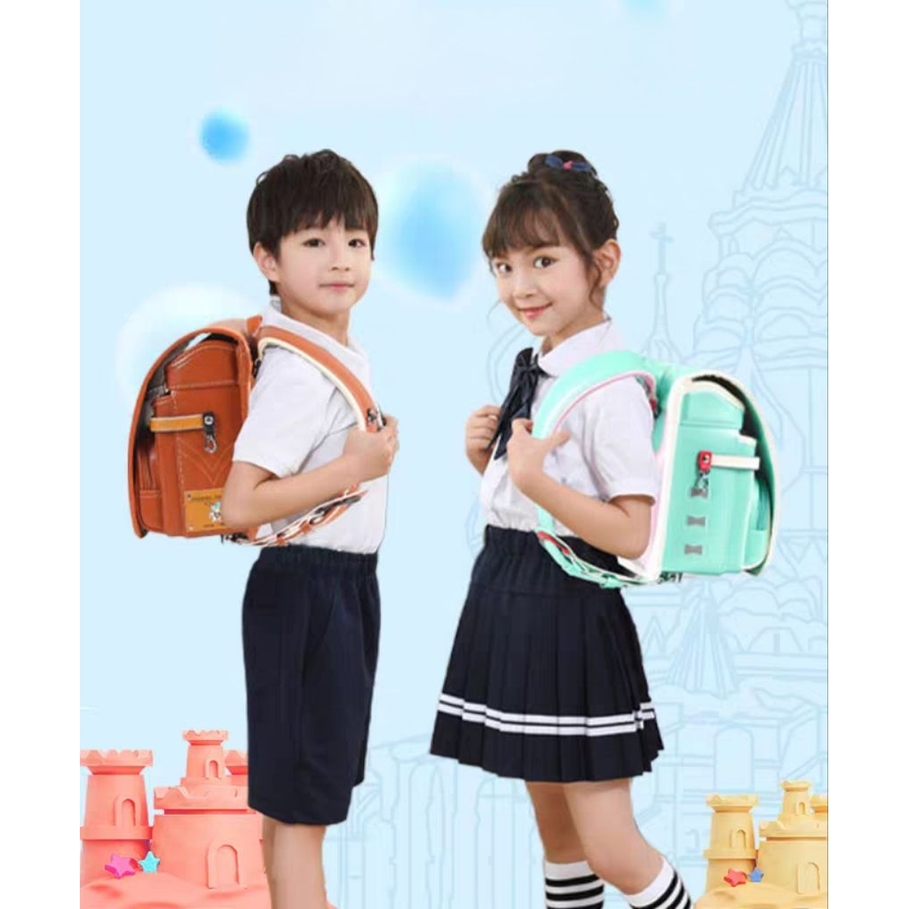2027 JAPAN ORIGINAL tas sekolah TK nobita bag randoseru orthopedic japan tas ransel sekolah anak jep