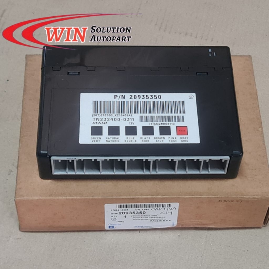 body control module BCM  chevrolet captiva c140 FL