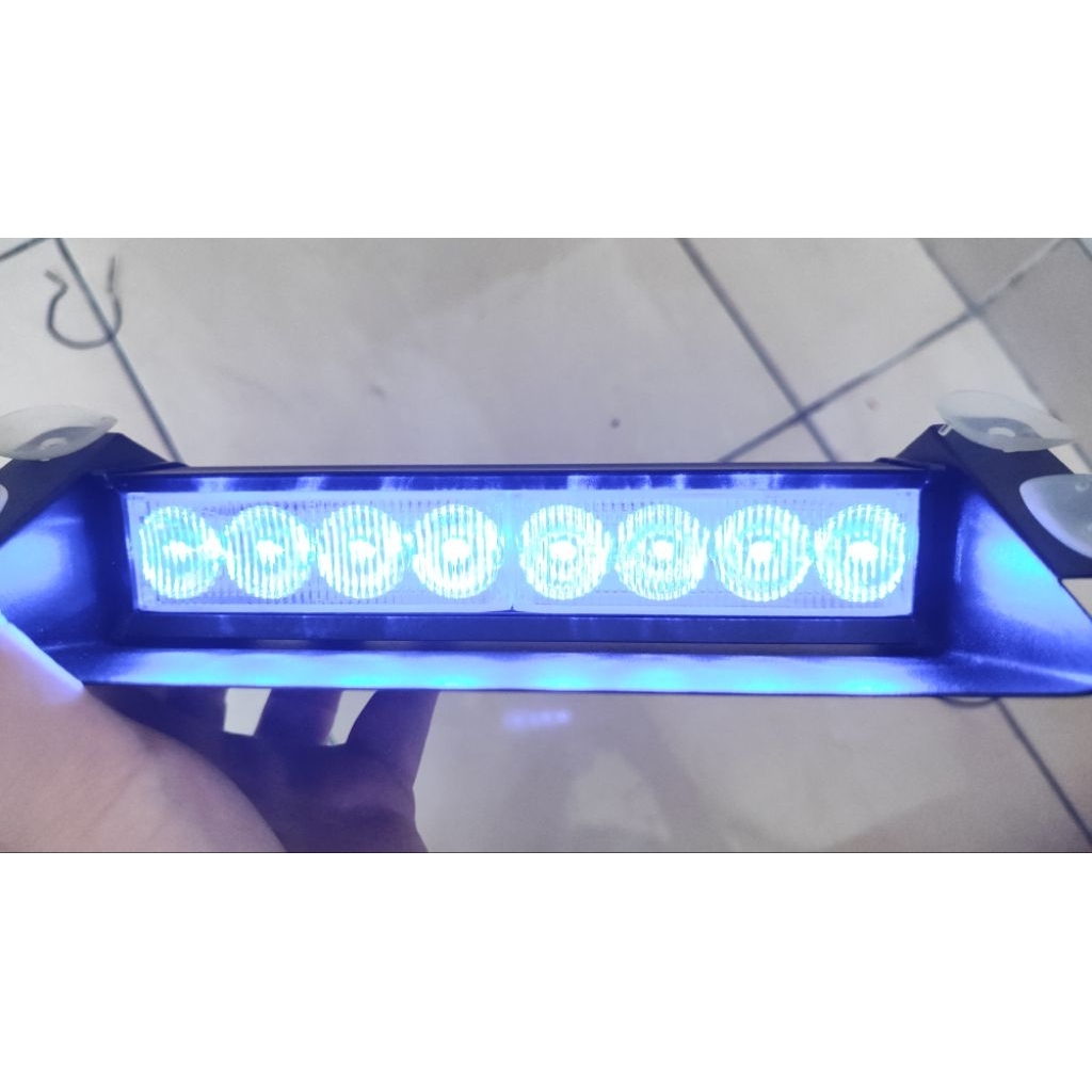 STROBO STOROBO DASHBOARD STROBO BIRU LAMPU KEDIP BIRU LAMPU PERINGATAN STROBO DASHBOARD lampu patwal