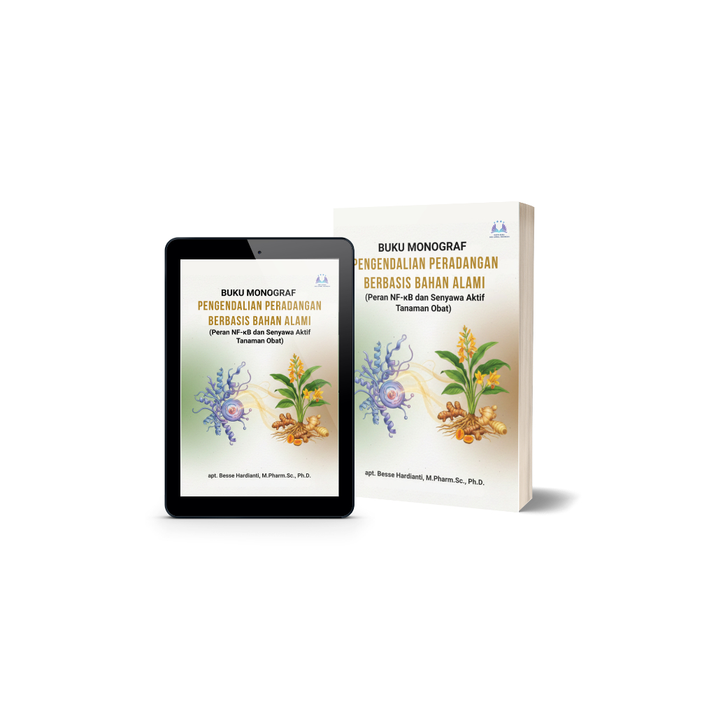 Buku Monograf Pengendalian Peradangan Berbasis Bahan Alami (Peran NF-kB dan Senyawa Aktif Tanaman Ob