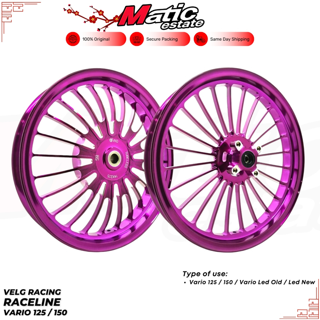 VND Racing Velg Raceline 185x14 215x14 Vario 125 150 Velg RCL Original