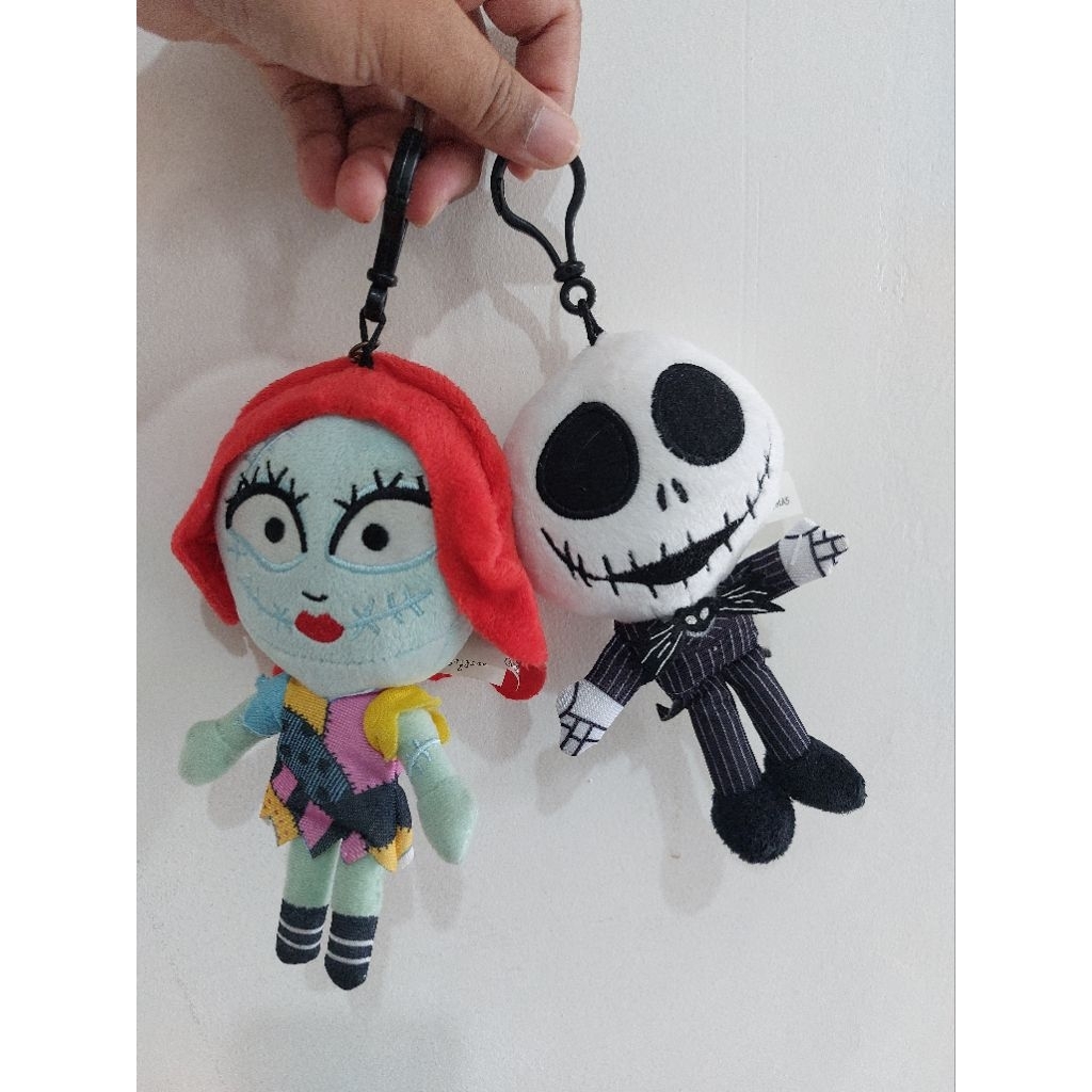 Gantungan Kunci Jack Nightmare Before Christmas & Sally