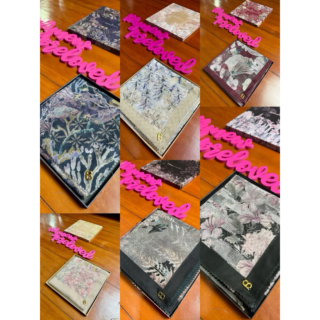 Buttonscarves PRELOVED elmar, frozen, tdp, eddera, jubilation, bora bora parfume cairo, Parfume