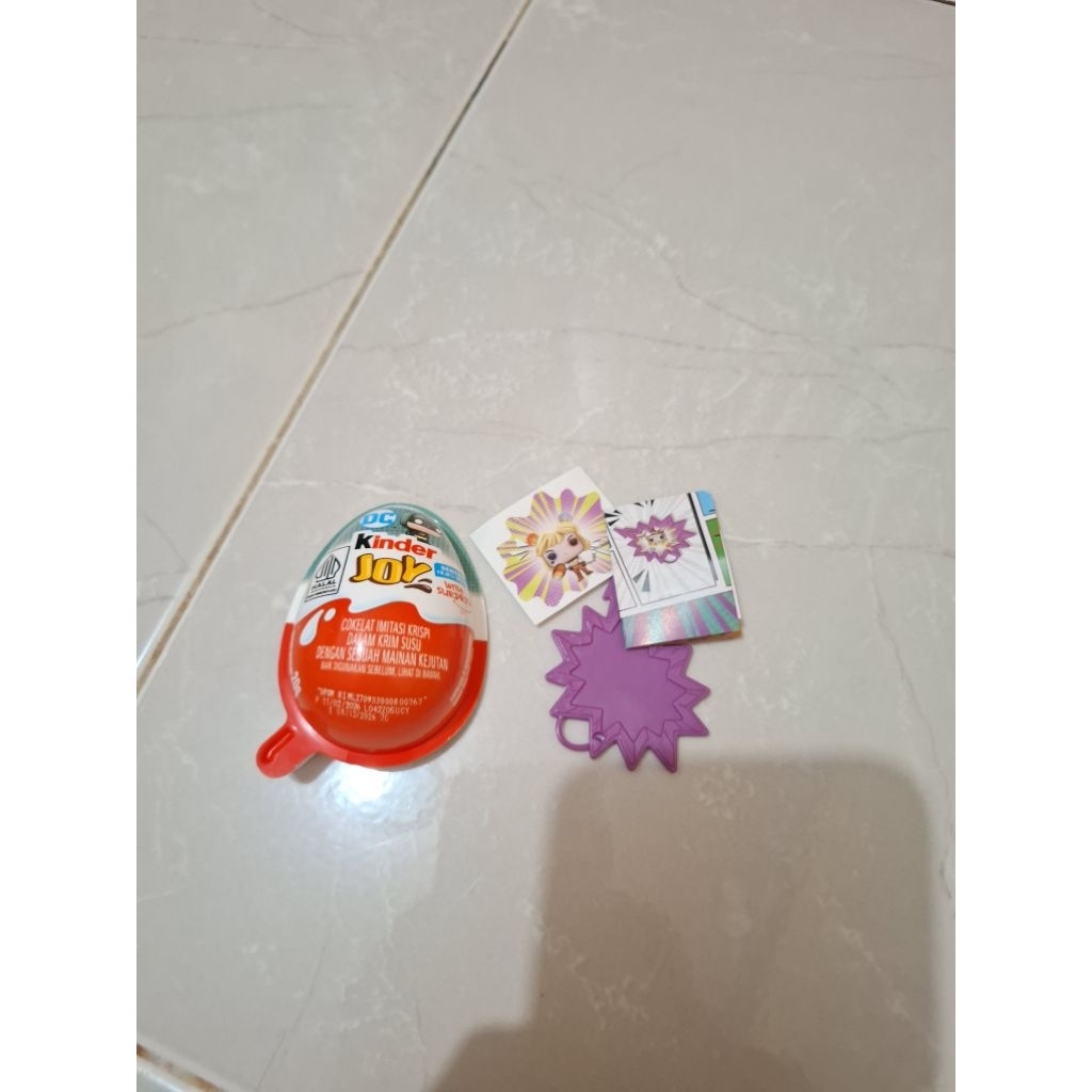kinderjoy dc funko harley queen (mainan saja)