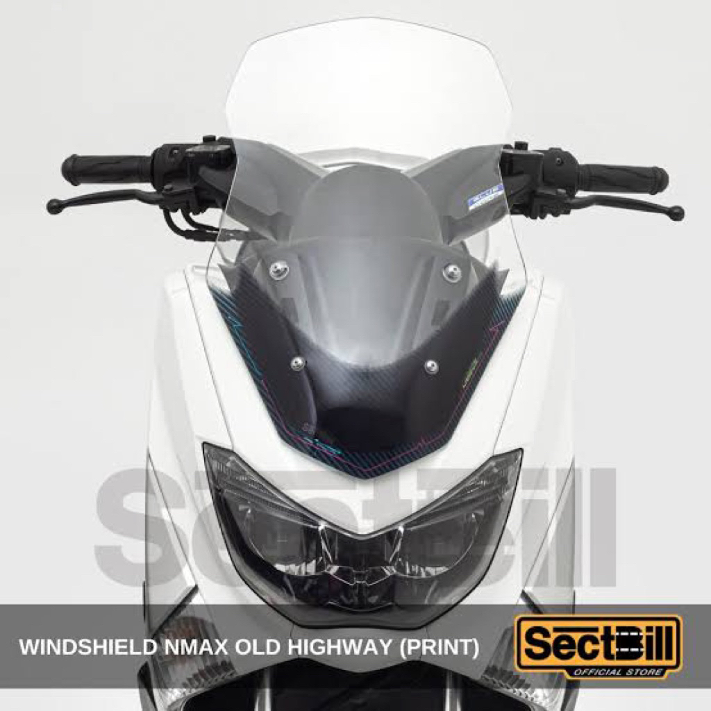 windshield visor sectbill highway nmax old tinggi touring