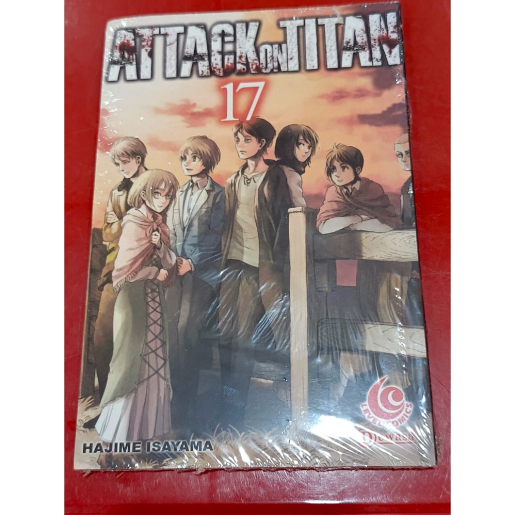 Komik AOT Attack on Titan 17 SEGEL ORIGINAL