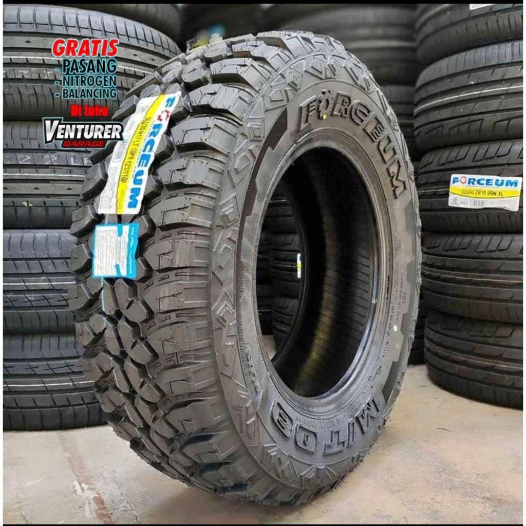 Ban Mobil FORCEUM Ban MT-08 265/70/R17 Off-Road Ban Pajero Fortuner Triton