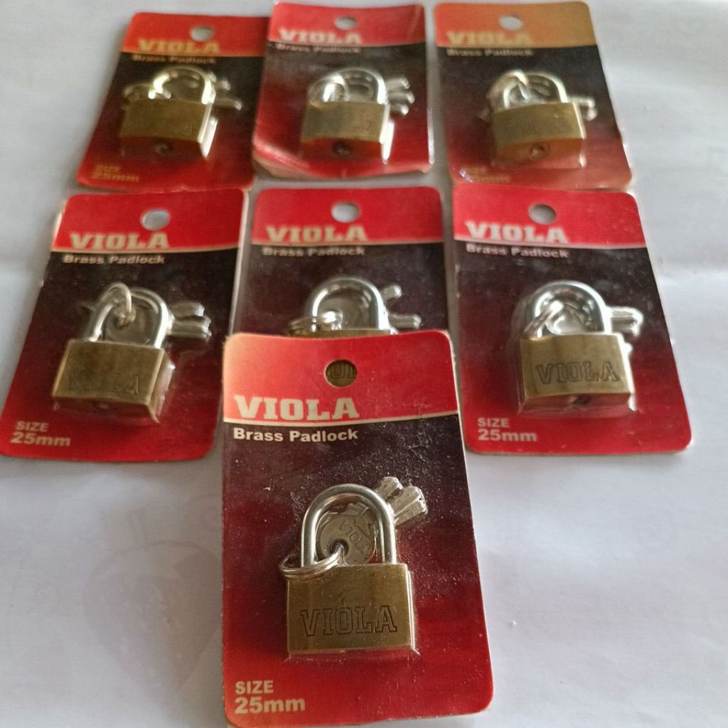 Gembok kecil Viola 25mm gembok koper gembok pintu
