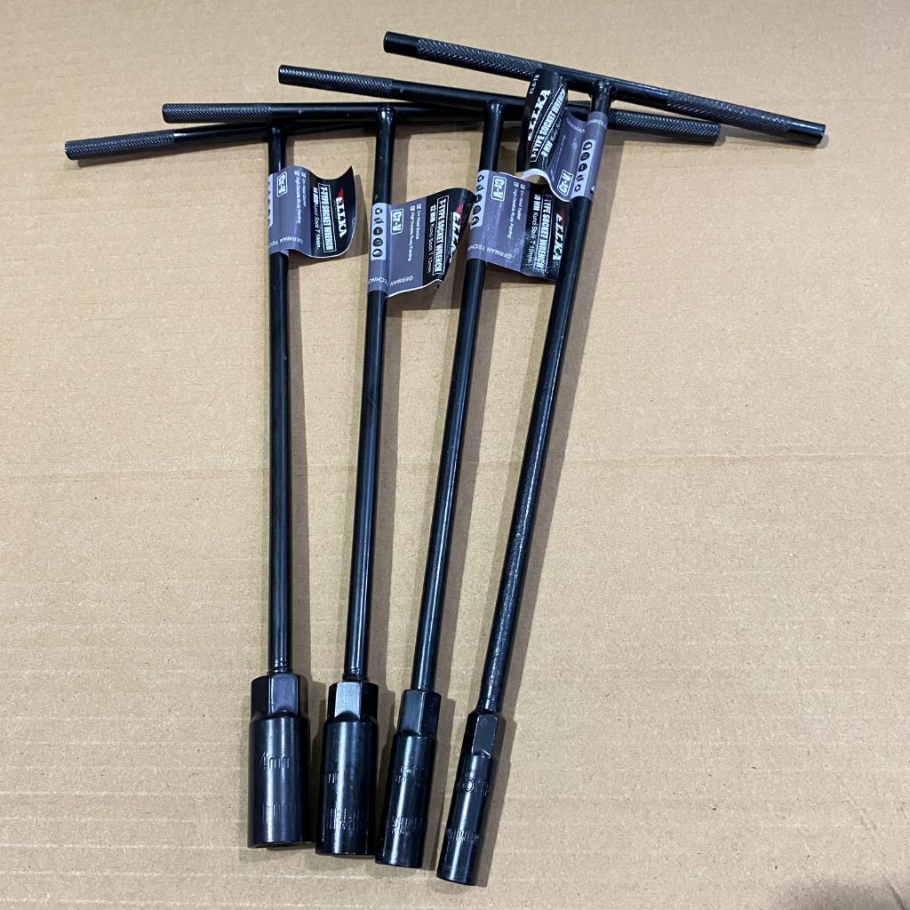 TEKIRO PREMIUM  Kunci T Kunci Sock T Hitam Tekiro 8 Mm / Kunci Sok Hitam Tekiro 8 Mm