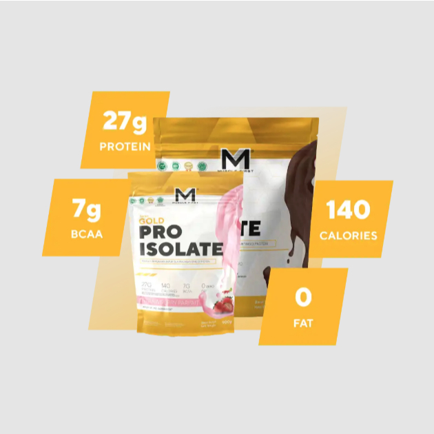 Whey protein isolate tinggi protein diet fitness gym MUSCLE FIRST Pro Isolate 2lbs