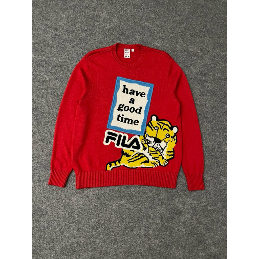 Hagt X fila knitwear original.