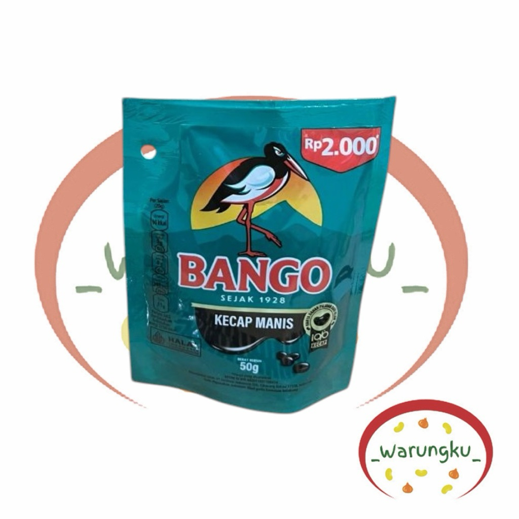 Bango Kemasan Rp 2000 1pc Kecap Manis