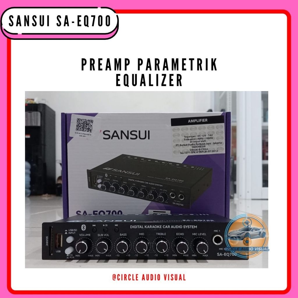 Parametrik Sansui SA EQ700