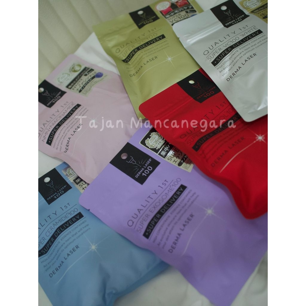 Masker Wajah DERMA LASER MASK SUPER DELIVERY Original Jepang