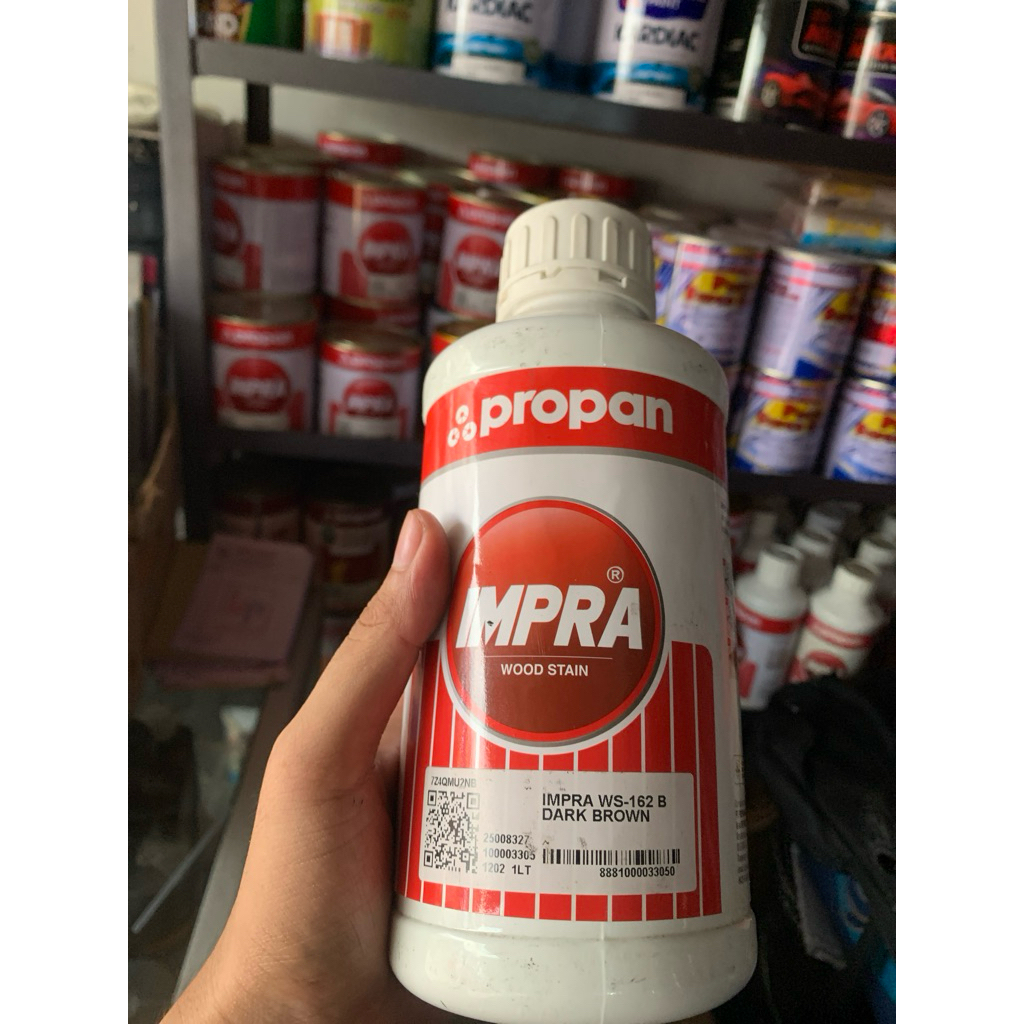 Cet warna / WOOD STAIN IMPRA WS-162 B DARK BROWN