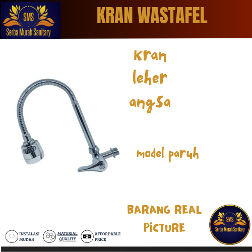 KRAN AIR / KRAN LEHER ANGSA FLEKSIBEL / KRAN CUCI PIRING