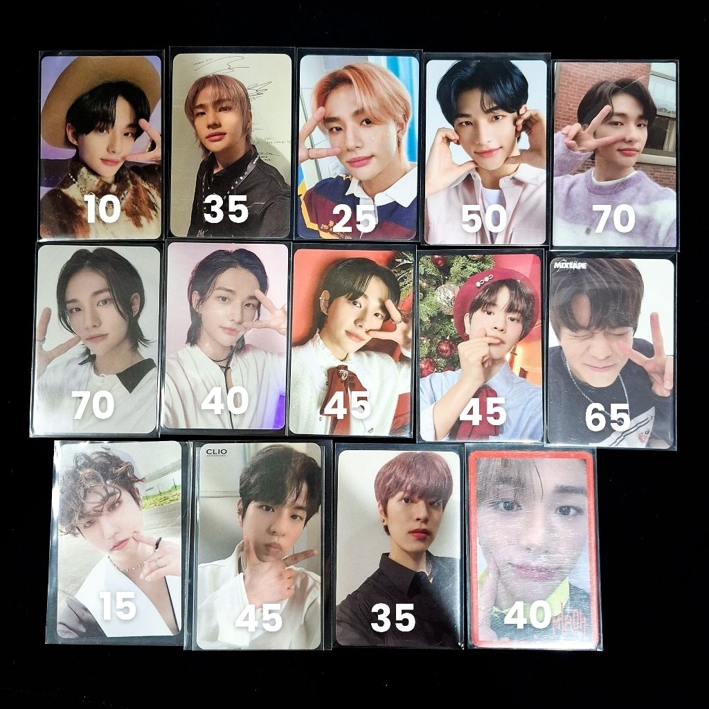 Stray Kids Hyunjin Seungmin Han I Am Who IMW White Yellow Border WB YB Nacific R10 R8 A Dfesta Go Li