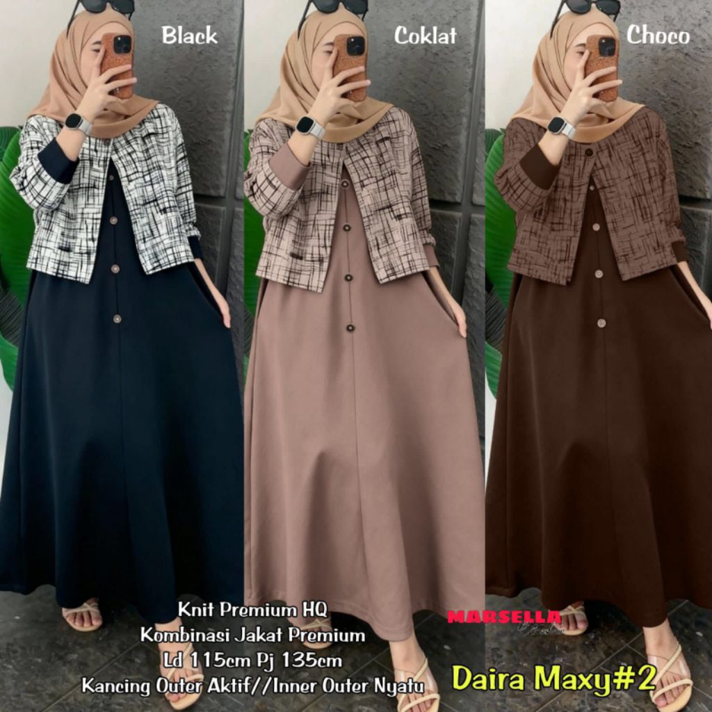 ((RESTOK BANYAK  BISA COD )) BAJU MUTIARA #2 SET /DARIA #2   BY MARSELLA   BY ARKEN