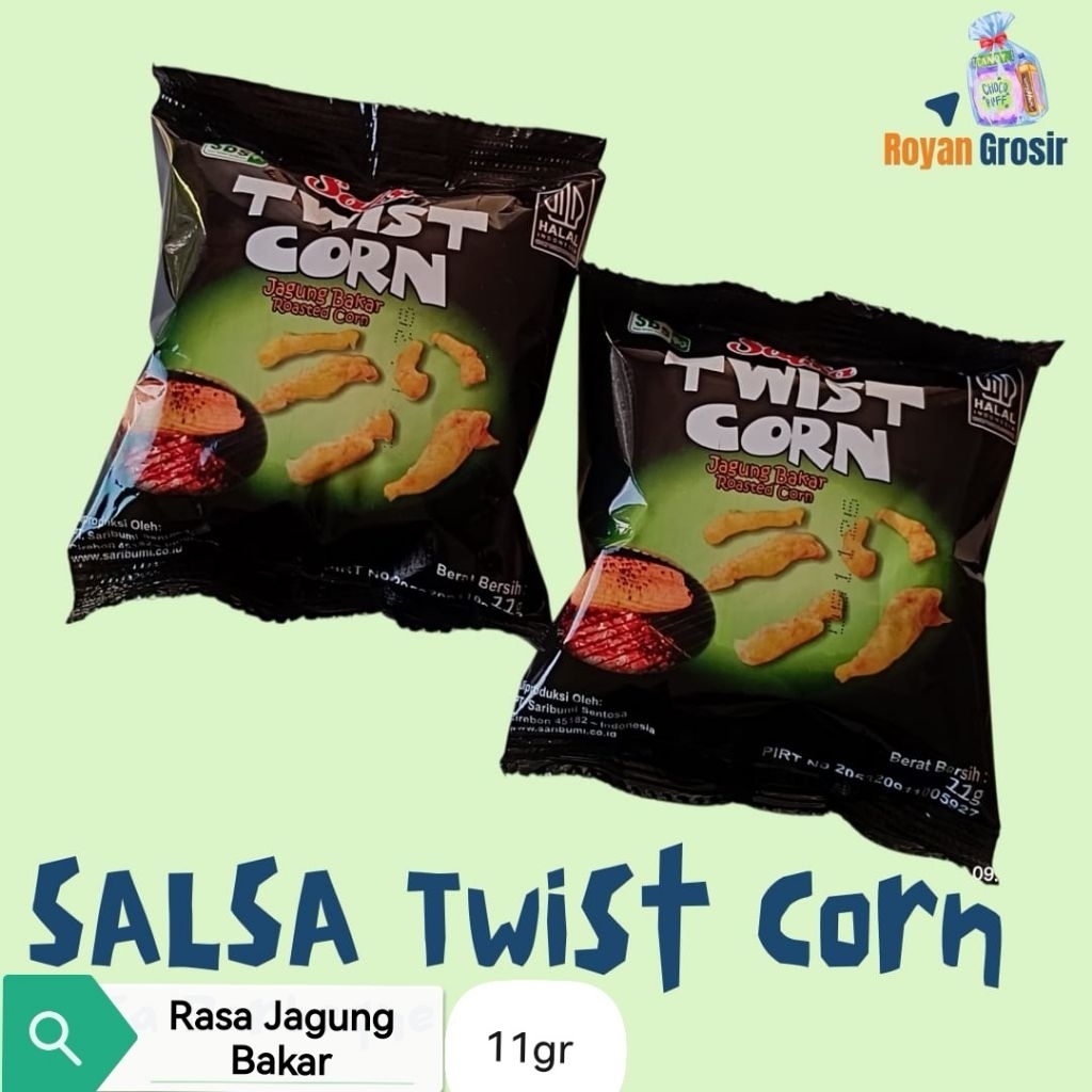 Salsa Twist Corn Snack Jagung