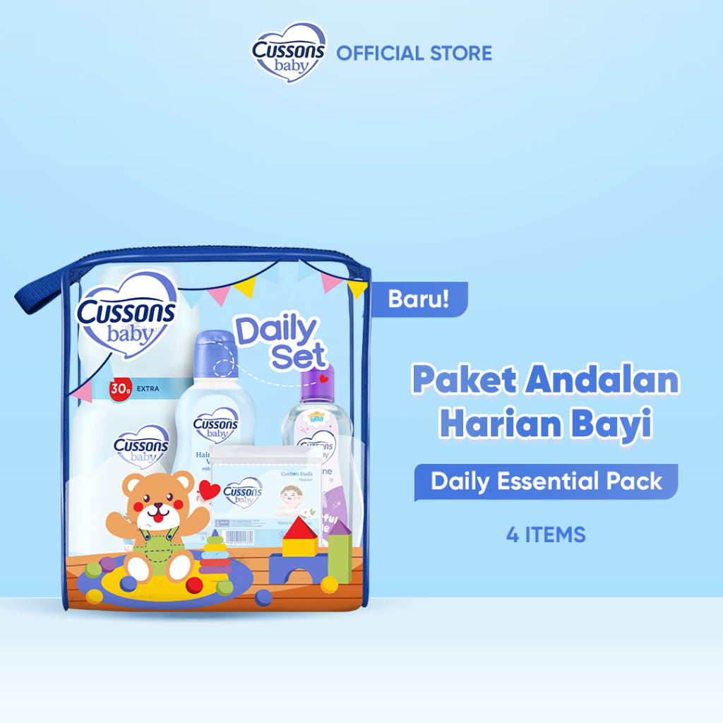 Cussons Baby Daily Essential Pack - Paket Sabun Bayi