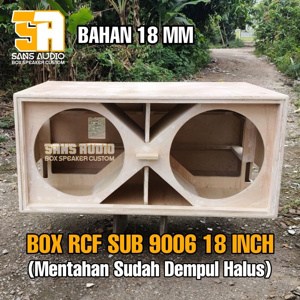 Box speaker rcf sub 9006 18 inch