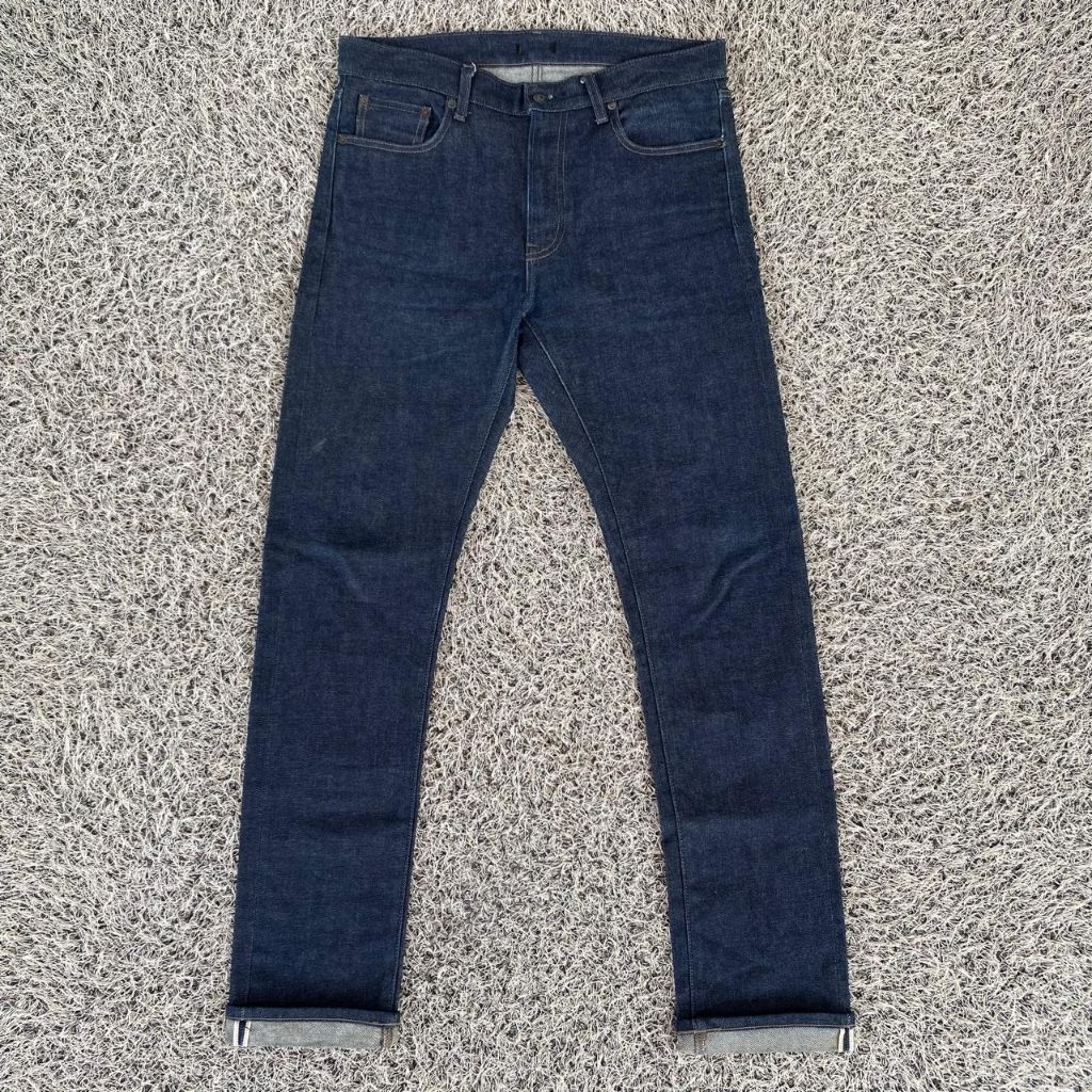 uniqlo selvedge denim original celana uniqlo original uniqlo kaihara slim straight
