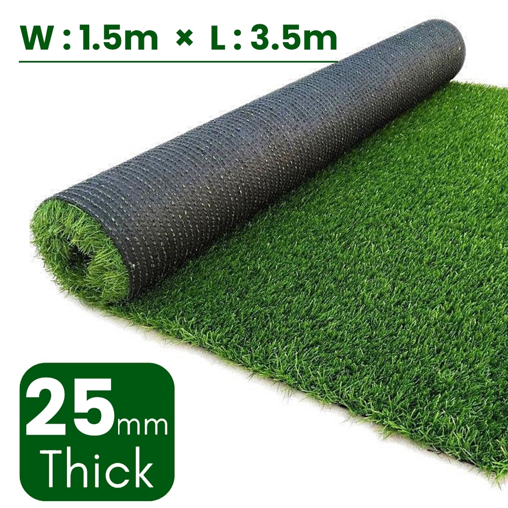 rumput sintetis swiss 2.5cm ukuran 1.5 meter x 3 Meter /rumput sintetis murah /rumput sintetis indoo