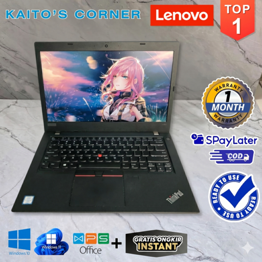 [Bekas] Laptop Lenovo Thinkpad L380/L390/L420/L430/L440/L450/L460/L470/L480/L490 Core i3/i5/i7