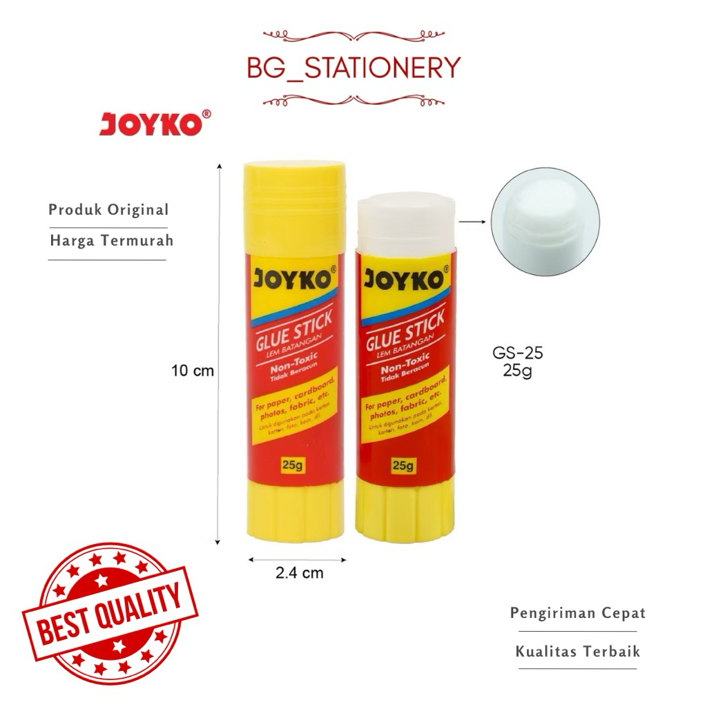 JOYKO GLUE STICK GA-25 ORIGINAL & NON TOXIC