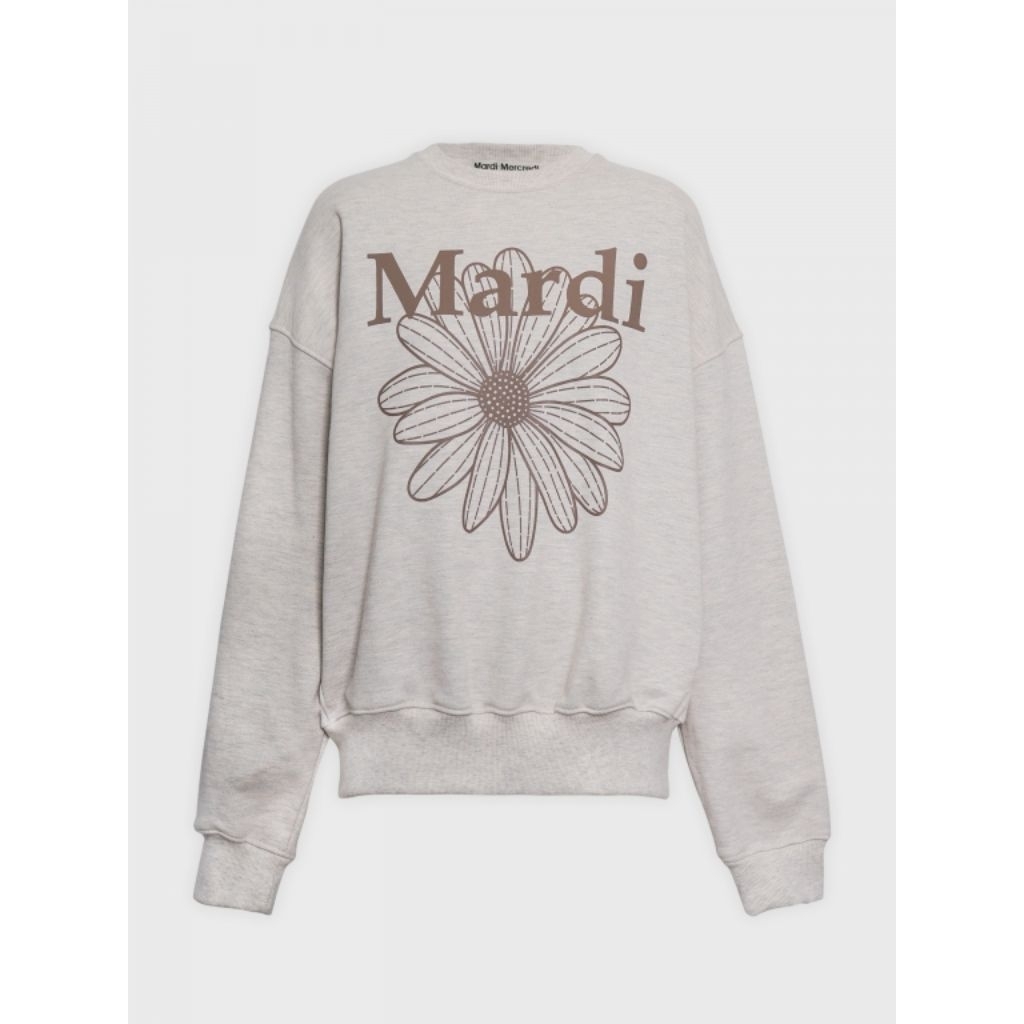 crewneck mardi cream bordir