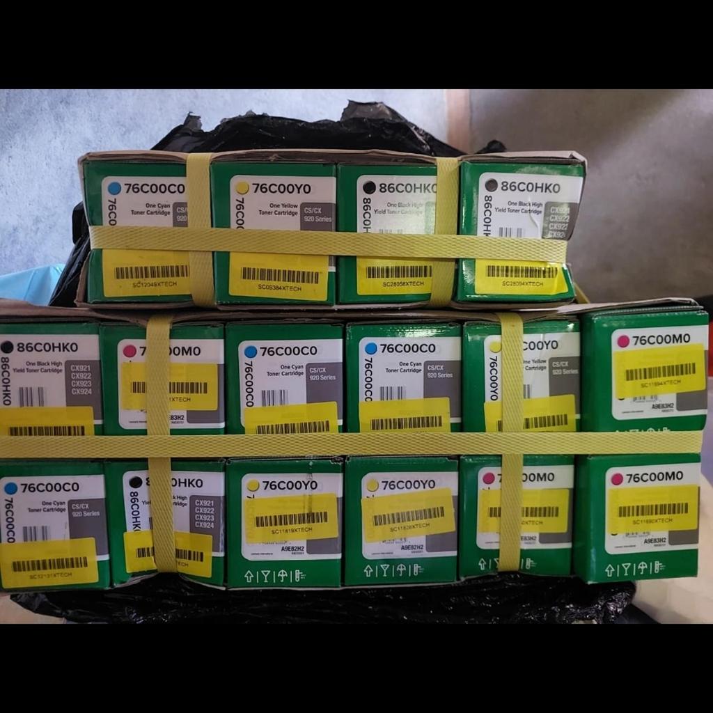 TONER LEXMARK For CS/CX 920 Series cx920 cx921 cx922 cx923 ORIGINAL