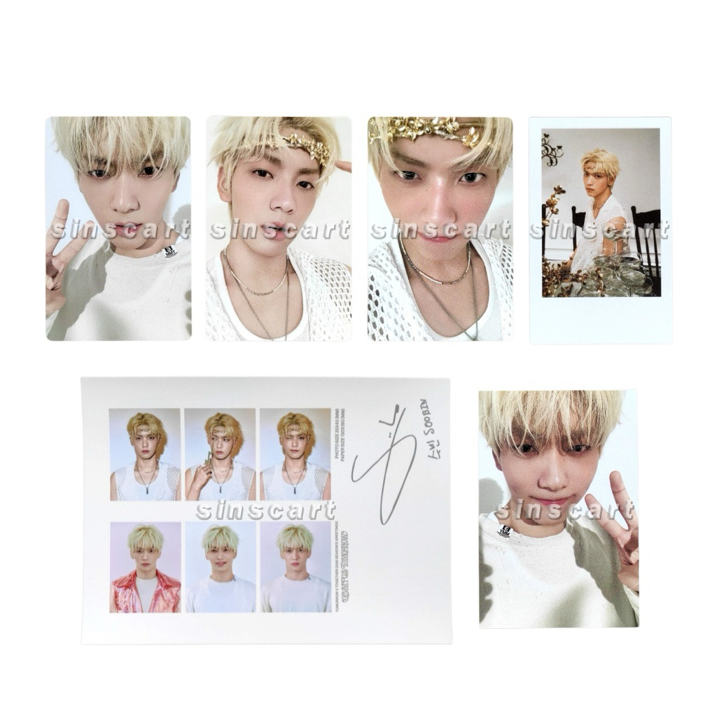 Official Soobin Season Greeting 2026 — POB / Preorder Benefit Weverse Global, PC / Photocard, Game C