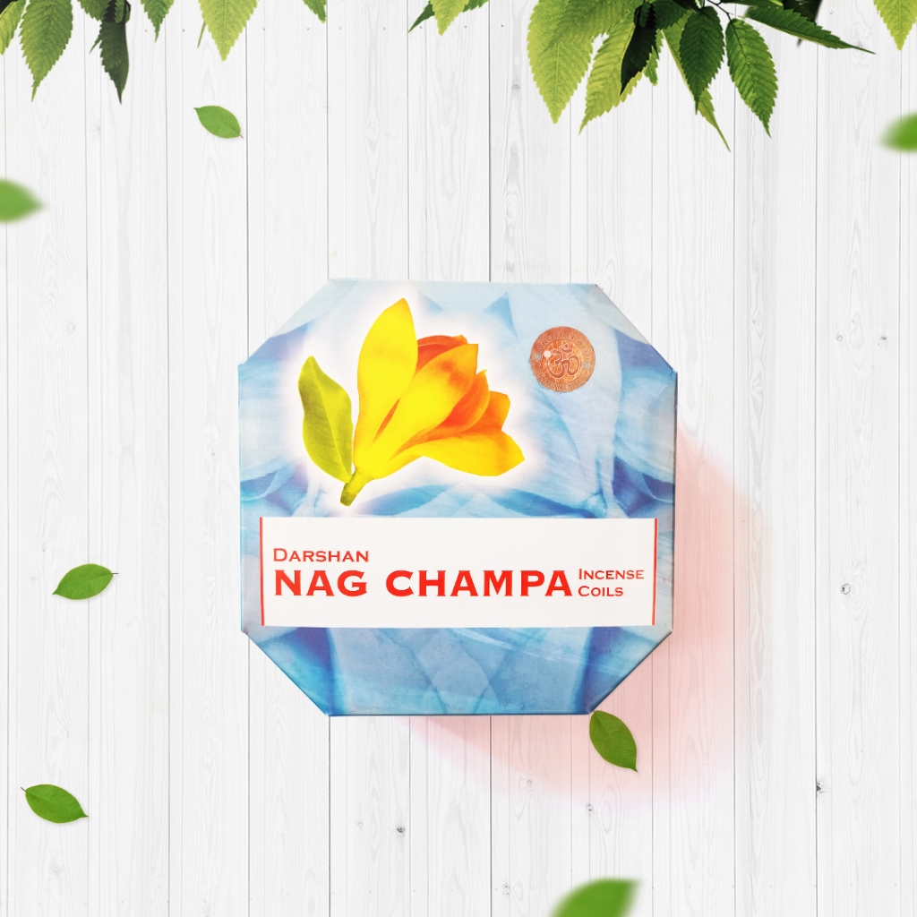 Dupa Coil Darshan Nag Champa / Dupa Lingkar Darshan / Dupa Impor Premium